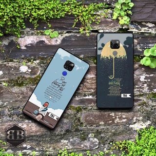 Ốp lưng kính cường lực Huawei Mate 20 hình ảnh buồn