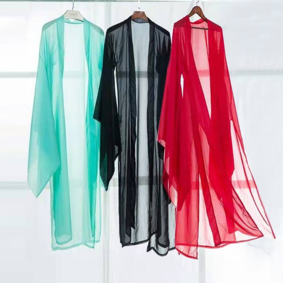 Áo Khoác Cardigan Phong Cách Hán Phục Trung Hoa Cổ Điển Thời Trang Mùa Hè 2022 Cho Nữ