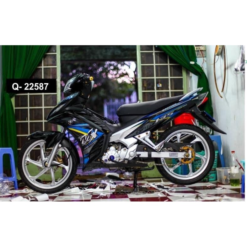 Tem rời Exciter 135 xah đen Mx (C)