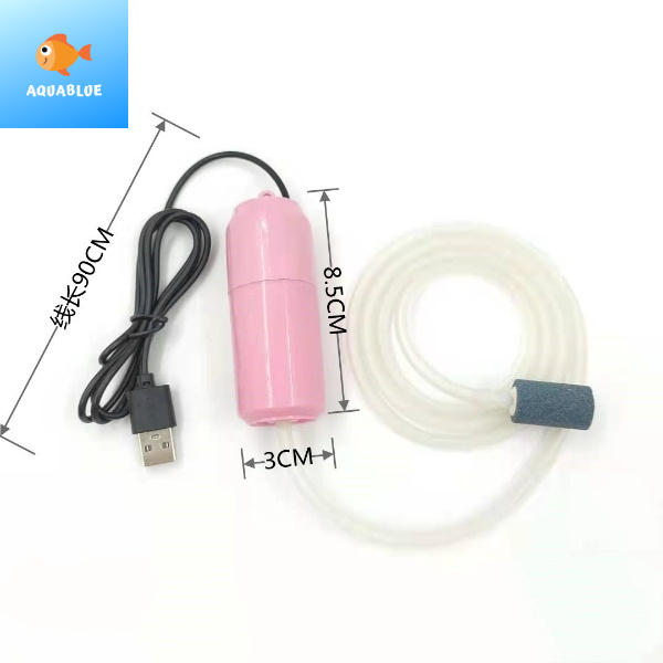 Máy Sủi Mini Kết Nối USB  - Sủi Oxy Cho Bể Cá Cảnh Siêu Êm, Siêu Tiện Lợi