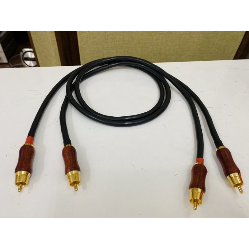 Dây AV Nhật Hitachi bản jack Gỗ Cao Cấp chất âm Chi tiết Sạch sẽ siêu Đỉnh