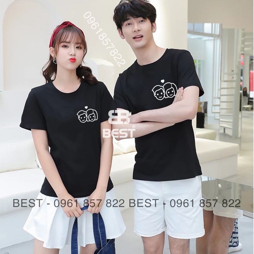 ÁO ĐÔI SIÊU CUTE CHIBI NAM NỮ ( BEST )