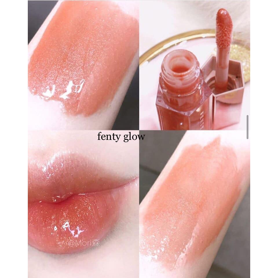 Son Bóng Fenty Glow Gloss Bomb - Fussy - Sweet Mouth - Cookie Jar 5.5ml 9ml Fullsize Minisize