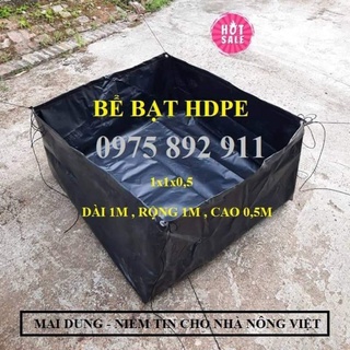 Bể bạt nuôi ốc ếch cá lươn - loại HDPR