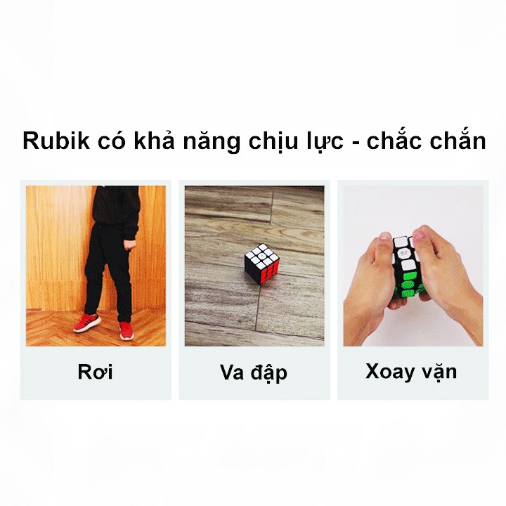 Rubik 3x3 Tầng Khối Lập Phương Ma Thuật Xoay Mượt Bẻ Góc Cực Tốt Siêu Bền Và Chắc Chắn