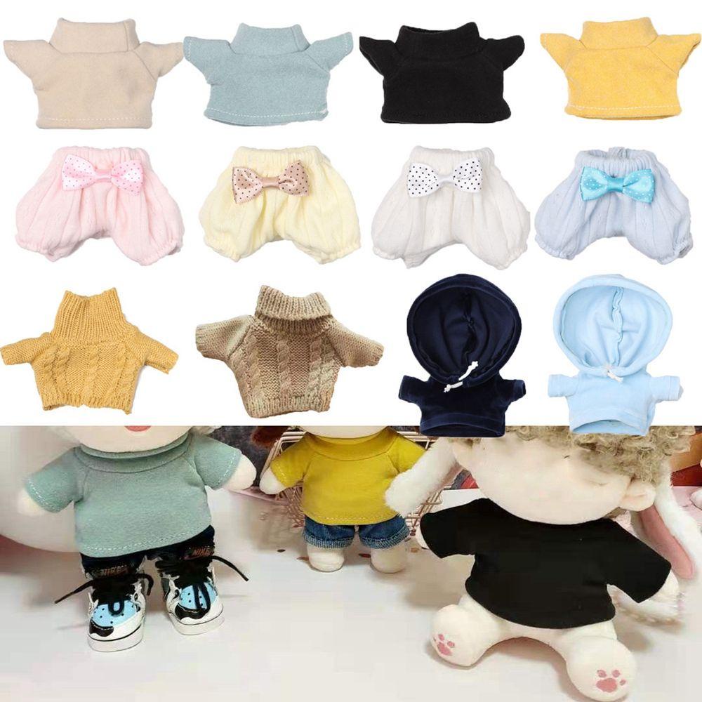 Áo hoodie tay dài họa tiết cầu vồng thời trang cho búp bê 12~20cm tỉ lệ 1/12