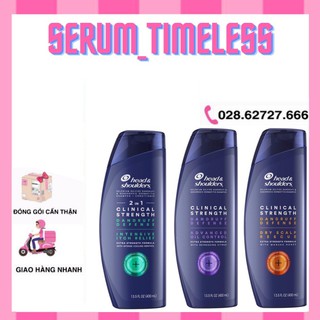 [Mẩu Mới - Đủ Loại Tóc] Dầu Gội Head & Shoulder Clinical Strength (400ml)