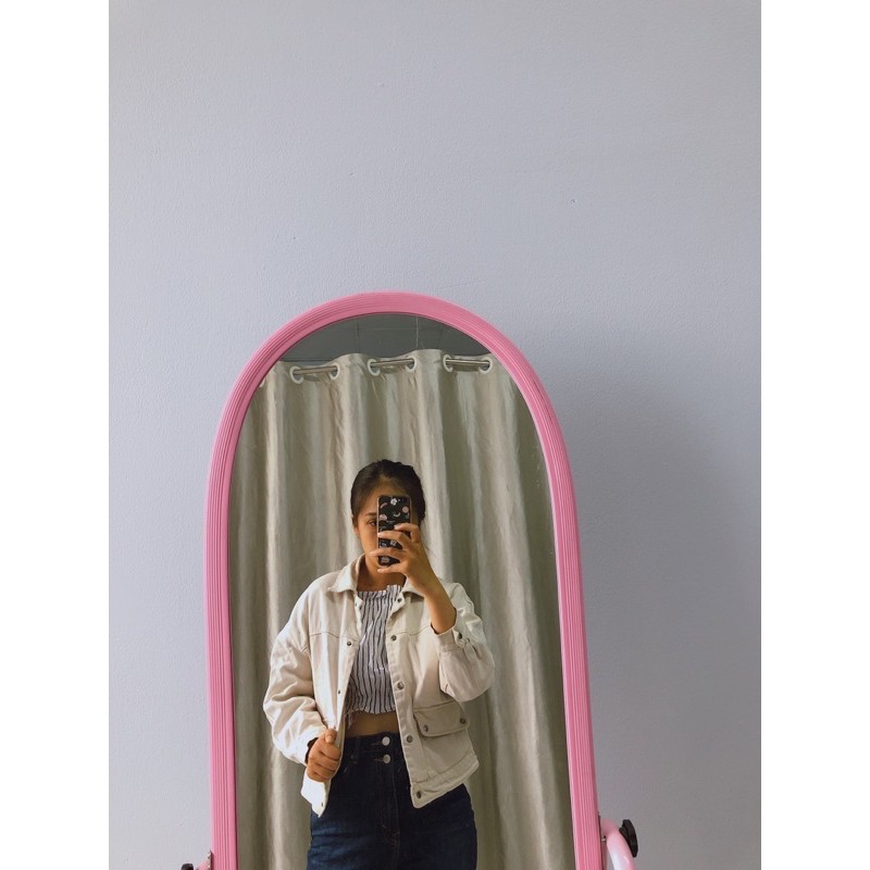 Áo khoác kaki nâu si tuyển