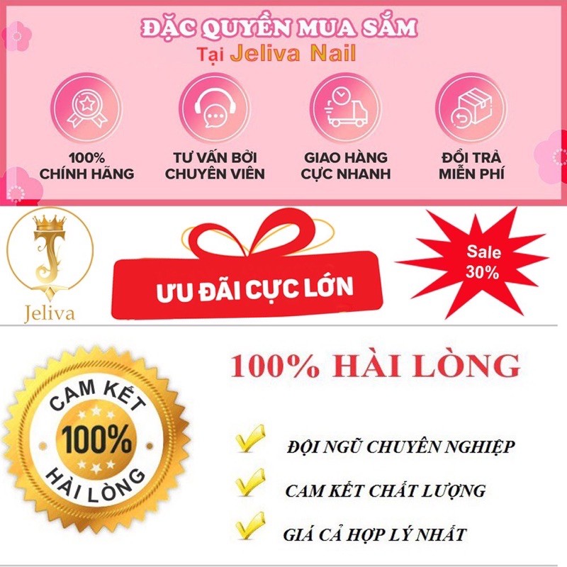 Sét Sơn Gel 24 Màu- Hãng SMOOTH “Bảng C” mướt cao cấp tặng bảng màu sơn sẵn