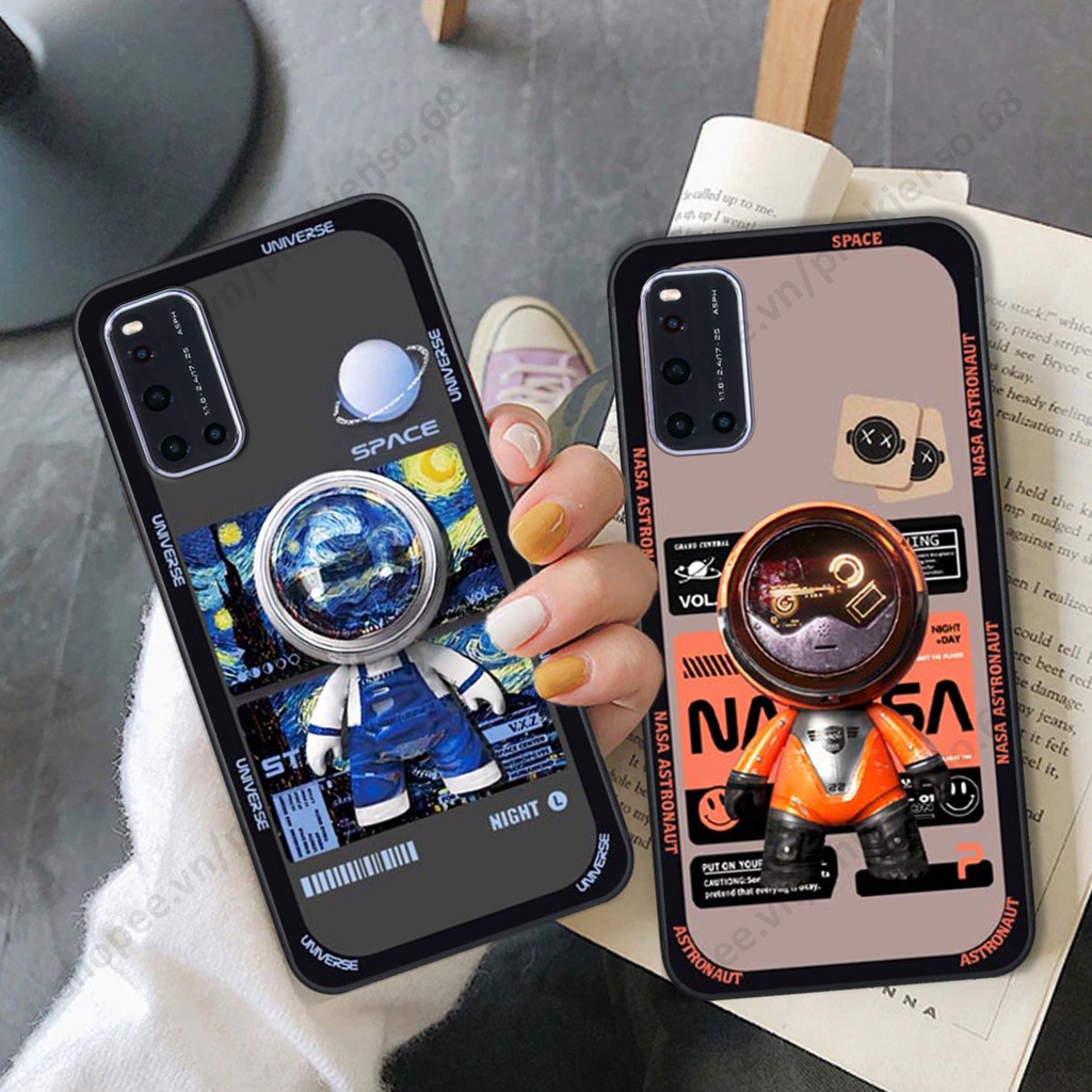 Ốp lưng Vivo V19 hình người máy, robot nasa đáng yêu dễ thương
