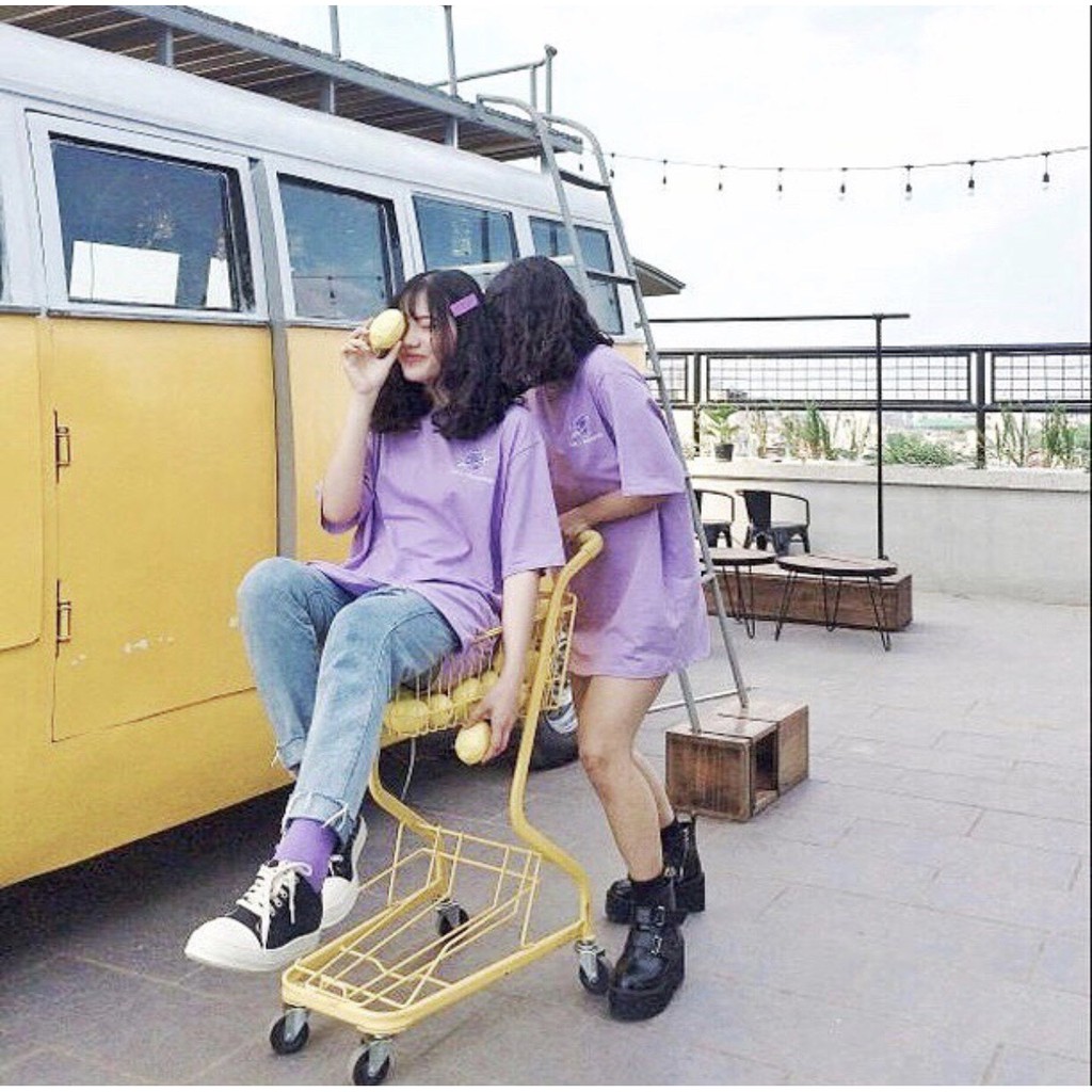 [Mã FASHIONHOT19 giảm 10K đơn bất kỳ] Áo Thun VŨ TRỤ TÍM SPACE Unisex 1hitshop | BigBuy360 - bigbuy360.vn