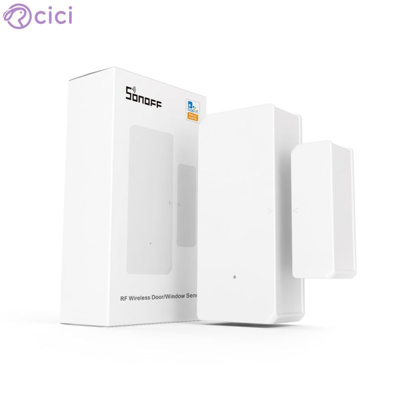 Bộ cảm biến cửa/ cửa sổ không dây SONOFF DW2-RF - Doo RF 433MHZ