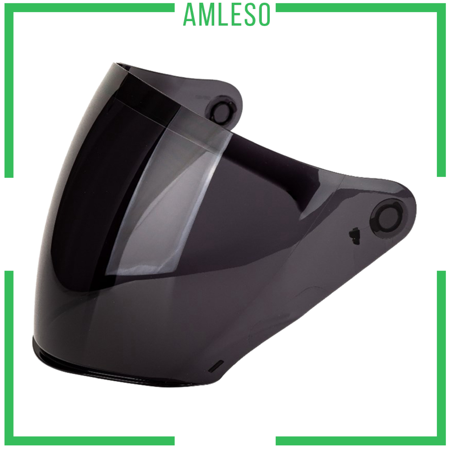 [AMLESO]PC Open Face Motorcycle Helmets Flip Up Visor Wind Shield Lens for KYT NFJ