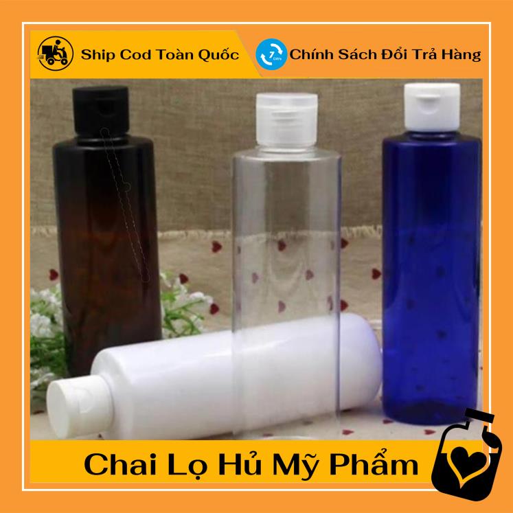 Chai Chiết Mĩ Phẩm ❤ TOP GIÁ RẺ ❤ Chai trong nắp bật 150ml,200ml,250ml , Chai lọ chiết mỹ phẩm , , phụ kiện du lịch