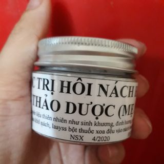 BỘT TRỊ HÔI NÁCH THẢO DƯỢC HANDMADE