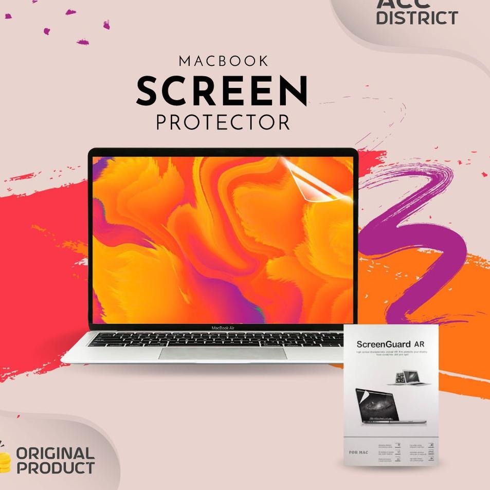 Miếng Dán Bảo Vệ Màn Hình Chống Trầy Pg799 Cho Macbook | Ốp Điện Thoại Thời Trang Cho Air Pro 13 15 16 M1 Touchbar Inch 2017 2018 2019 2020 2021□ ̄