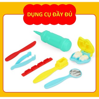Bộ đồ chơi đất nặn chăm sóc sức khỏe răng miệng cho bé