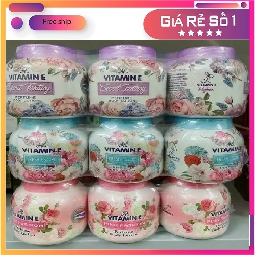 🍀🔥⭐FREE SHIP - HÀNG NỘI ĐỊA THÁI💥💥🌸KEM DƯỠNG THỂ TRẮNG DA - HƯƠNG NƯỚC HOA TOÀN THÂN AR Vitamin E PERFUME Body Lotion | BigBuy360 - bigbuy360.vn