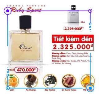Nước Hoa Ruby Sport 50ml - Dành cho Nam