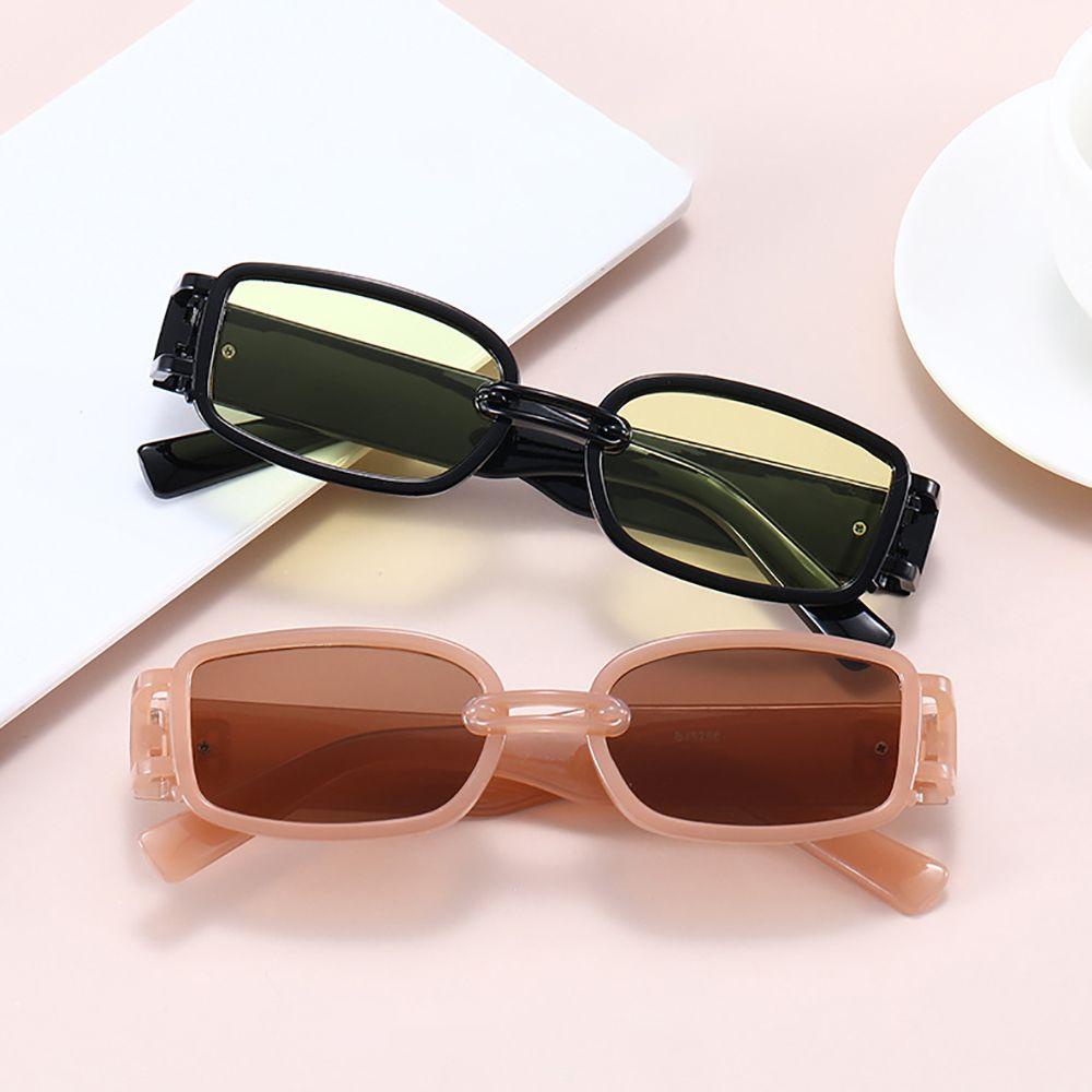 Kính Mát Gọng Vuông Chống Tia UV Chống Bức Xạ Phong Cách Cổ Điển Thời Trang Cho Nữ