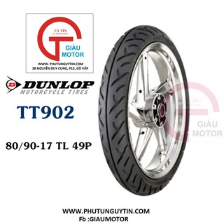 Dunlop_lốp dunlop 80.90-17 tt902 tl 44p vỏ xe máy dunlop size 80.90-17 tt902 tl 44p
