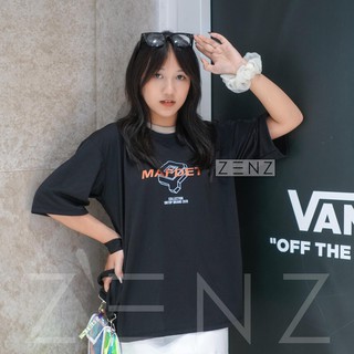 Áo thun tay lỡ unisex form rộng ZENZ,  áo phông freesize nam nữ