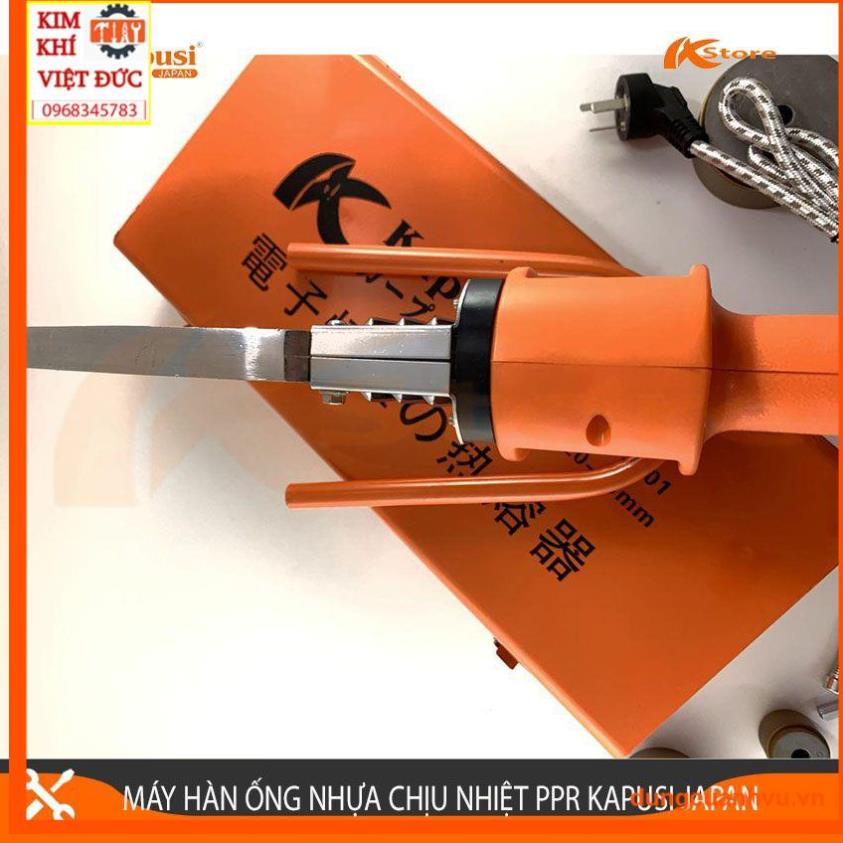 Máy Hàn Ống Nhựa Chịu Nhiệt PPR PE PPC Kapusi Japan Phi 32mm , Máy Hàn Ống Nước Tiêu Chuẩn Nhật Bản, Hàng Chính