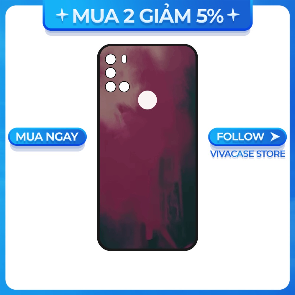 Ốp lưng Vsmart Joy 3/Joy 4/Active 3/Bee 3/Live/...dẻo đen hình Water Colour