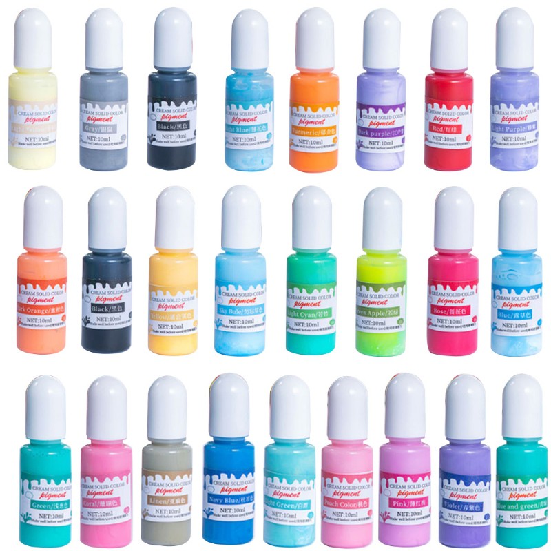Set 24 Lọ Màu Uv Resin Dùng Làm Đồ Trang Trí Thủ Công