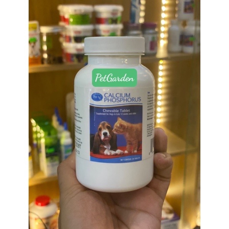 CALCIUM PHOSPHORUS CANXI CHO CHÓ MÈO SX MỸ