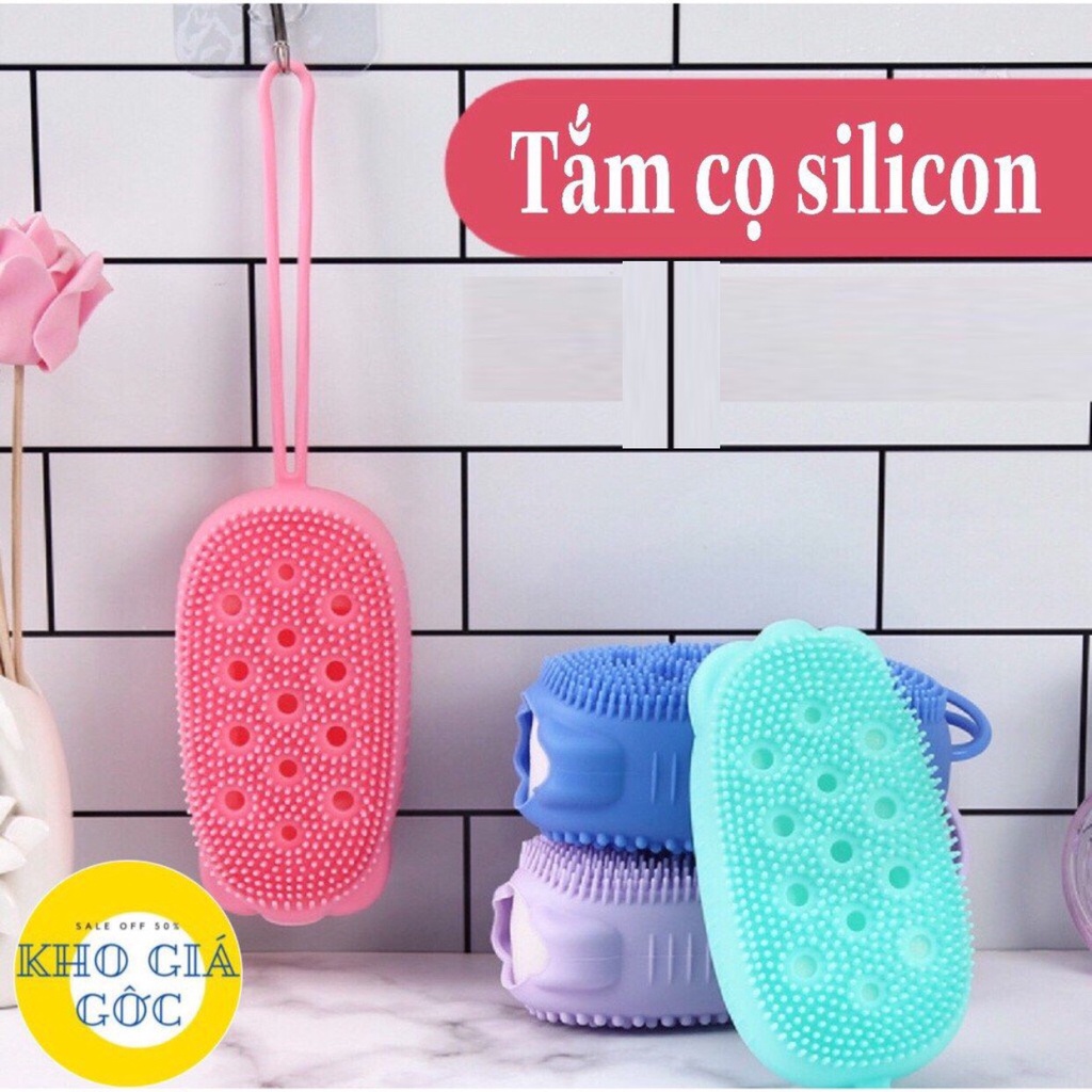 CHUỘT BÔNG TẮM CỌ LƯNG SILICON TẠO BỌT SIÊU THÍCH