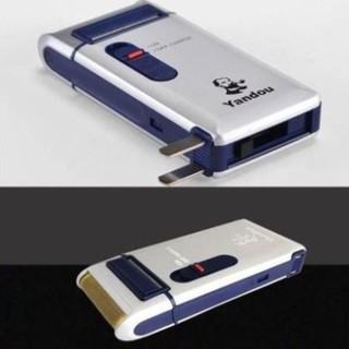 Máy cạo râu Yandou lưỡi ngang RSCW 301U vỏ nhôm màu bạc cao cấp