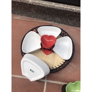 Khay lẩu kem hình hoa