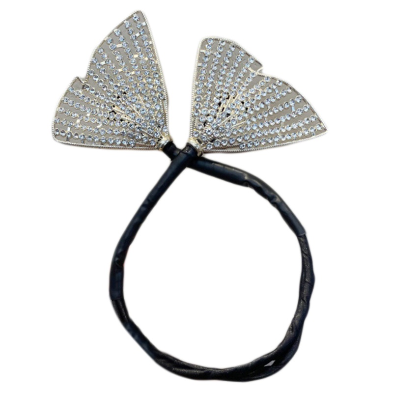 Băng Đô Cài Tóc Xoăn Dài Lấp Lánh Thời Trang Cho Nữ