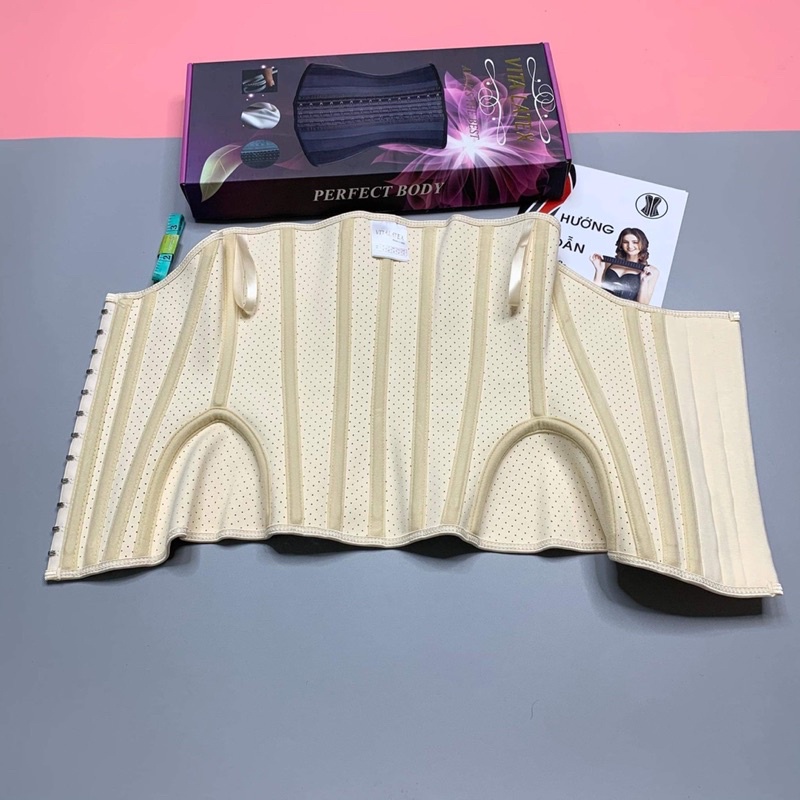 Đai nịt bụng latex định hình cải tiến mới 19 xương không ngấn mỡ lưng | BigBuy360 - bigbuy360.vn