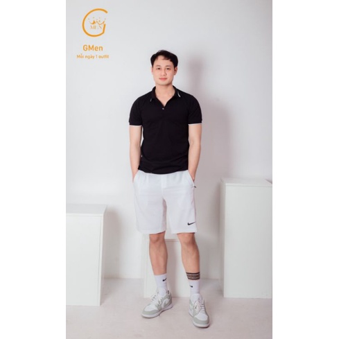 Áo polo trơn cổ bẻ  phong cách trẻ trung, áo phông nam ngắn tay chất thun cá sấu đẹp mặc hè