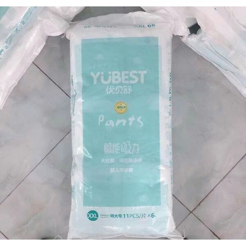 Bỉm YUBEST Gold nội địa quần/dán đủ size S90, M84, L78, XL72, XXL66