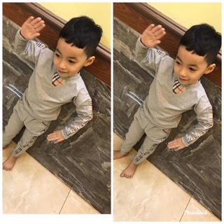 Bộ nỉ da cá cho bé