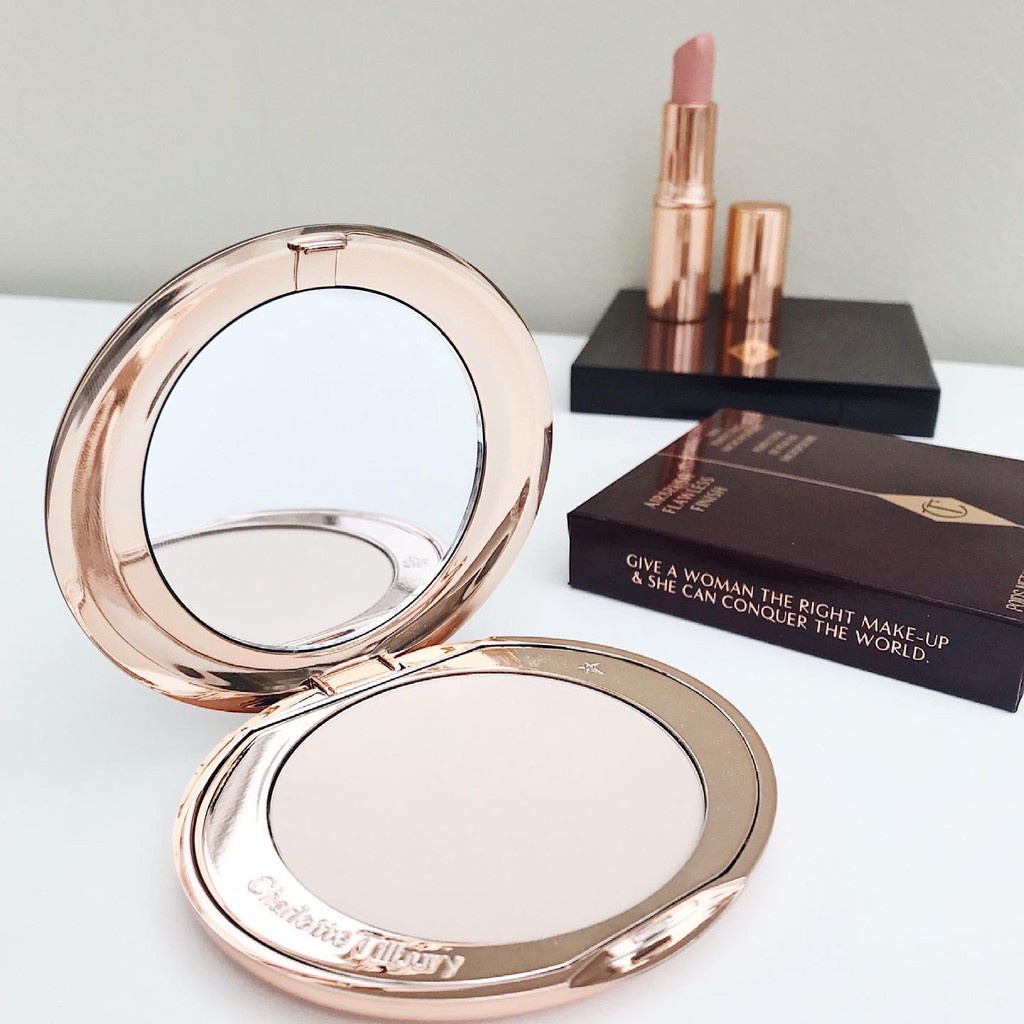 Phấn Phủ Charlotte Tilbury AirBrush Flawless Finish, Phấn Phủ Charlotte Tilbury AirBrush  Brightenin