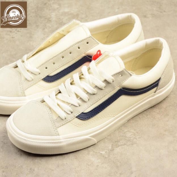 Giầy thể thao VANS style old skool trắng vạch đen ! ! [ HOT HIT ] RẺ VÔ ĐỊCH " ₁ < .