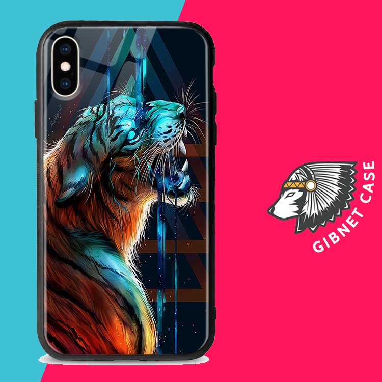 Ốp Chống Sốc In Hình Con Hổ GIBNET Iphone 7/8 7/8 Plus X Xs Xr Xsmax Iphone 11 11 Pro 11 Promax 12 12Pro 12Promax