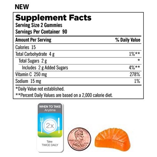 Kẹo Dẻo Bổ Sung Vitamin C Kirkland Signature 180 Viên của Mỹ | BigBuy360 - bigbuy360.vn