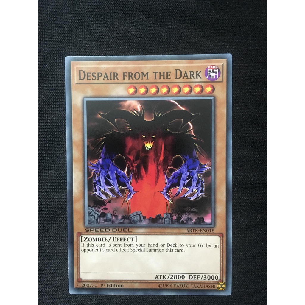 Bài yugioh speed duel - Despair from the Dark - SBTK-EN018