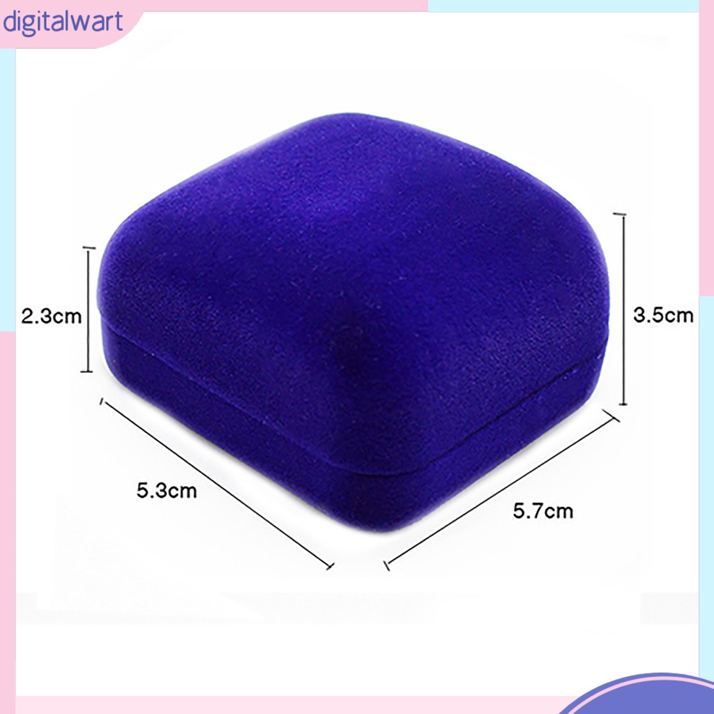 Hộp Đựng Nhẫn Đính Hôn Bằng Nhung Thời Trang Ốp