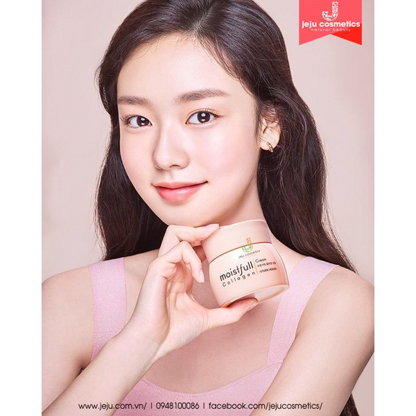 Kem Dưỡng Etude House Moistfull Collagen Deep Cream Bổ Sung Collagen, Phục Hồi Da, Cải Lão Hoàn Đồng 75ml