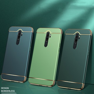 Ốp điện thoại PC màu mờ vàng kim cho OPPO A11X / A5(2020) / A9(2020)