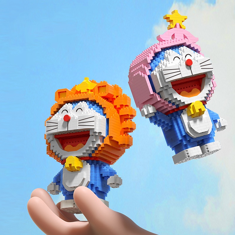 Đồ Chơi Lắp Ráp Nhân Vật Hoạt Hình Anime Độc Đáo