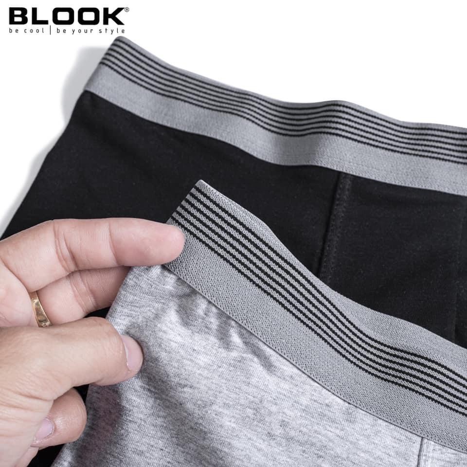 Quần lót boxer Nam cao cấp BLOOK vải cotton thoáng khí,co giãn 4 chiều siêu mát ôm trọn cơ thể 79178(HÌNH THẬT )