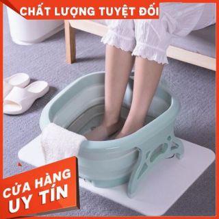 [Hàng Loại 1] [Size Lớn] Chậu Massage Ngâm Chân Trị Liệu Cao Cấp Gấp Gọn Tiện Dụng