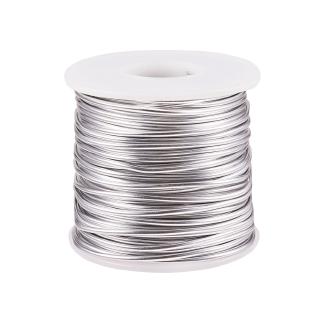 Aluminum Wire Bendable Metal Craft Wire Floral Wire for DIY Arts and Craft Projects Blue 12 Gauge 2mm about 30m/roll